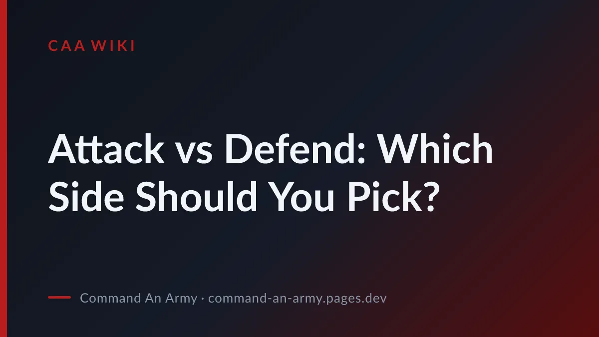Attack vs Defend: Which Side Should You Pick?